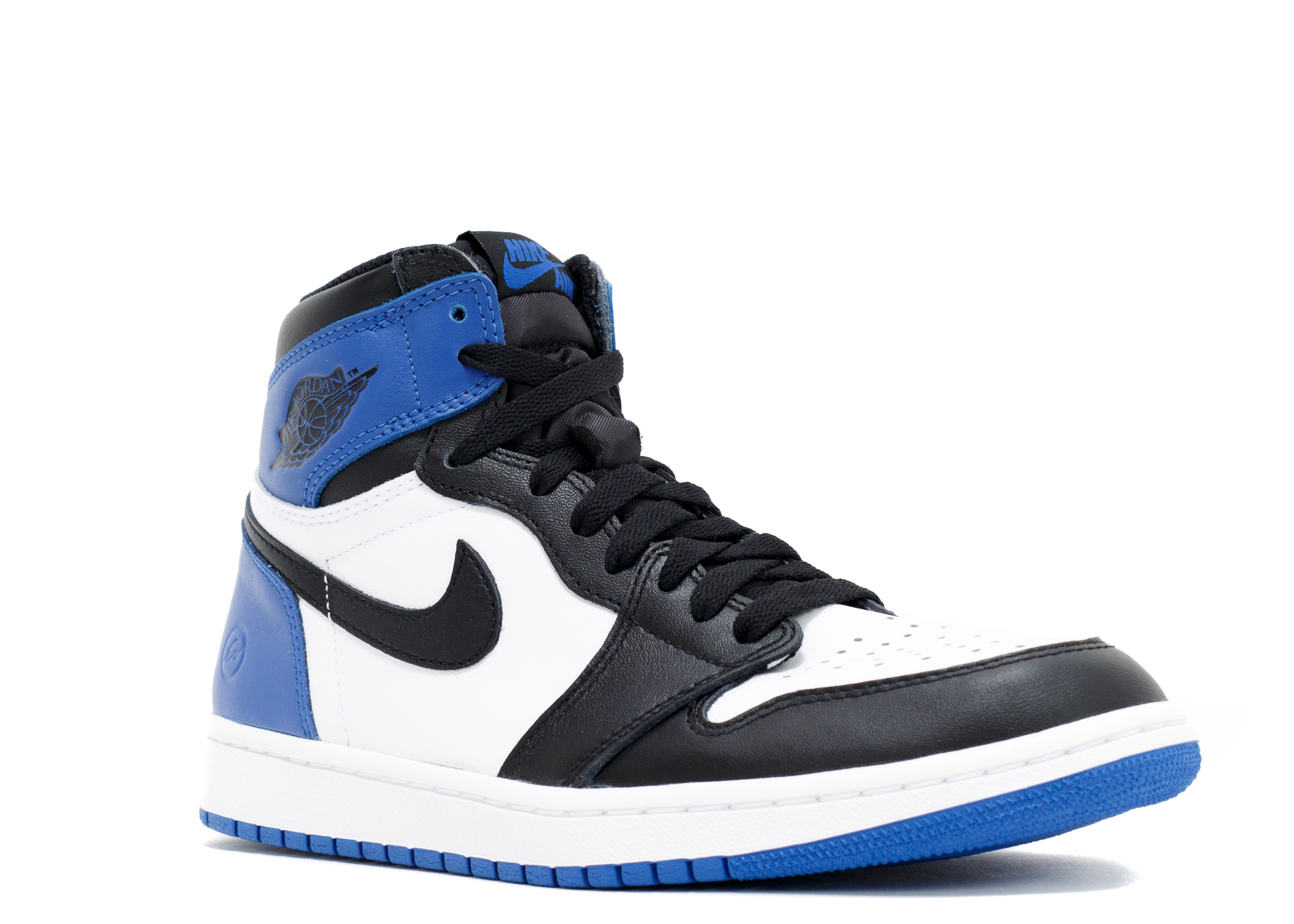 jordan 1 black and white and blue