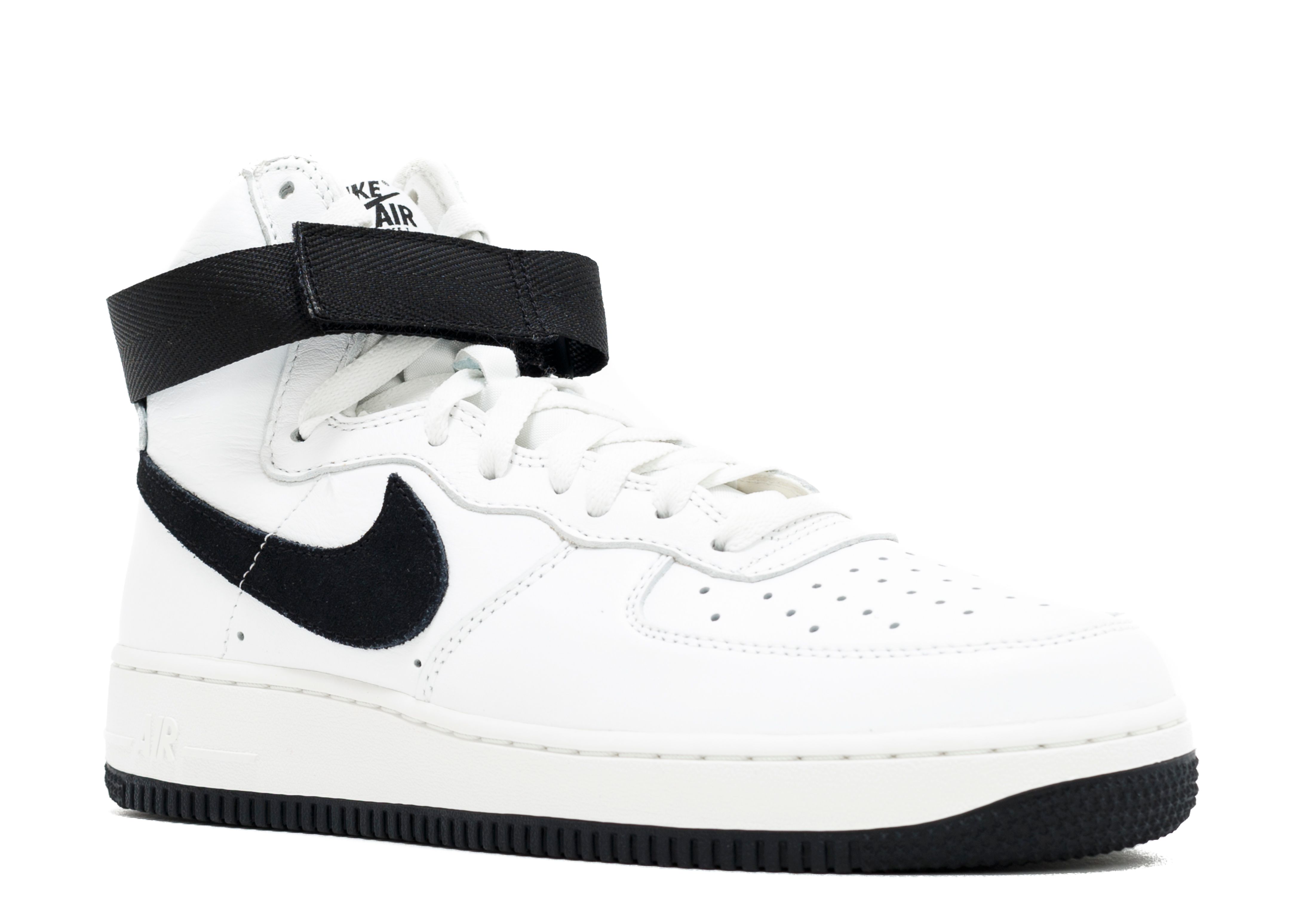 air force 1 retro high black and white