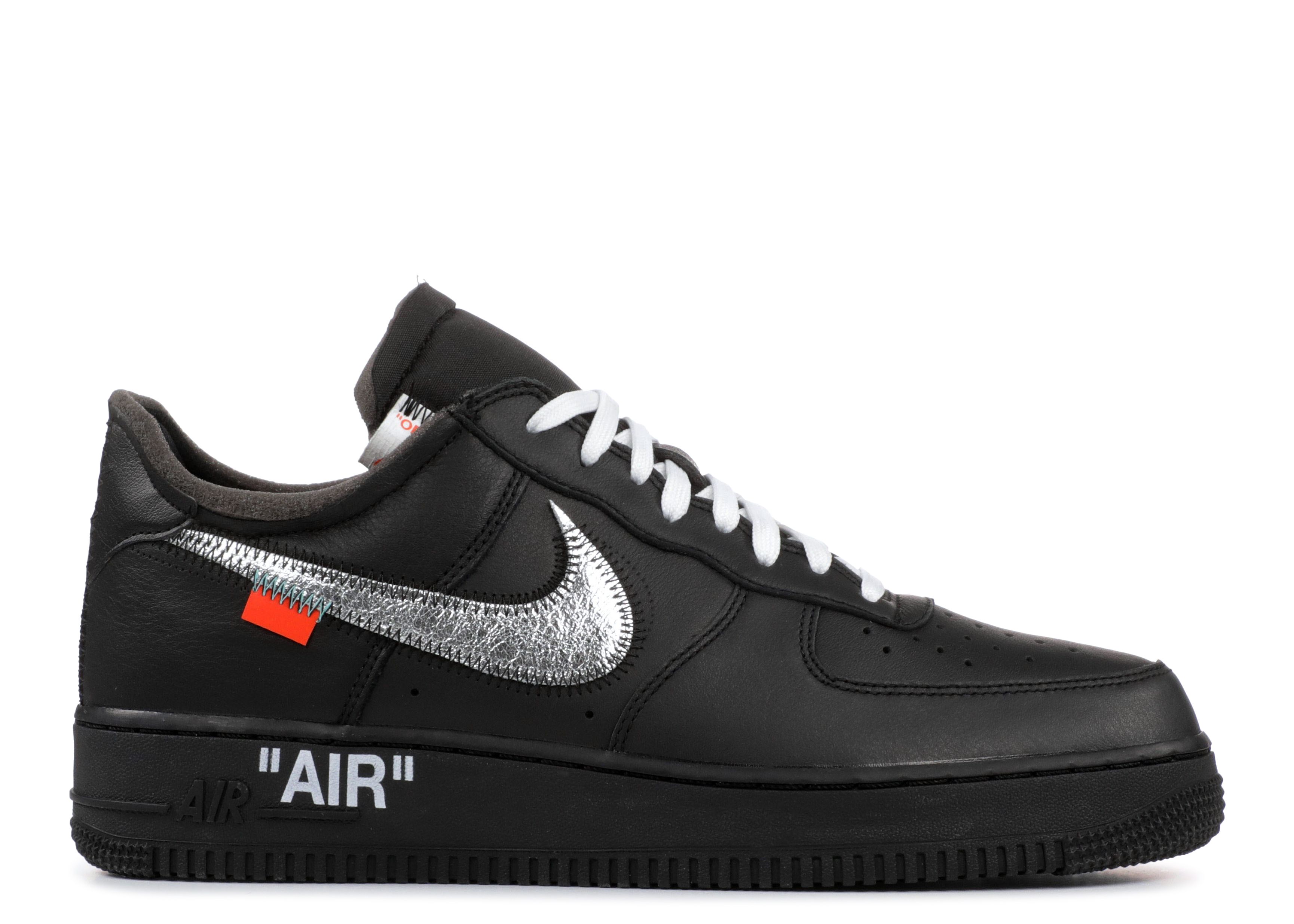 black off white air force 1