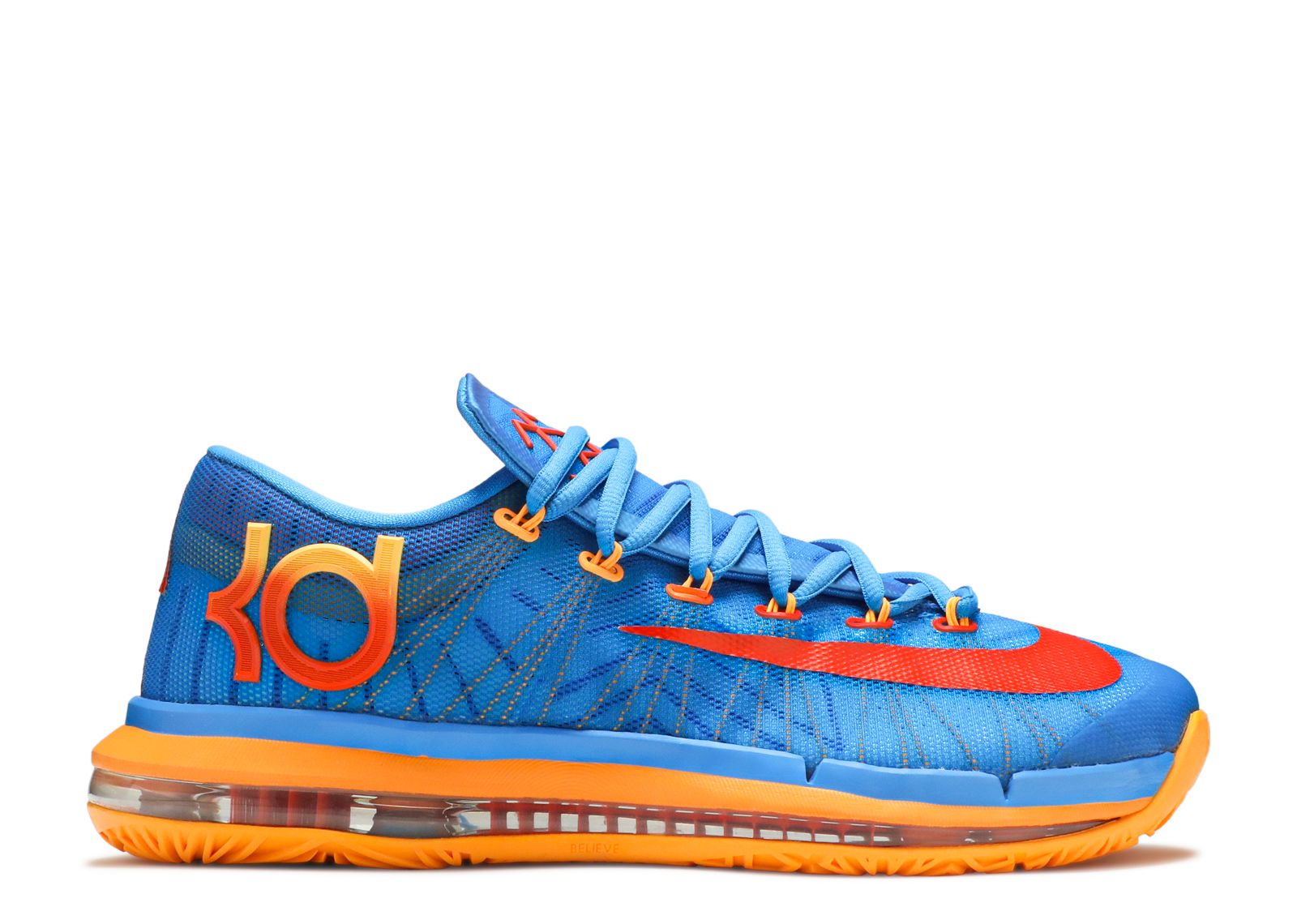 kd 6 orange and blue