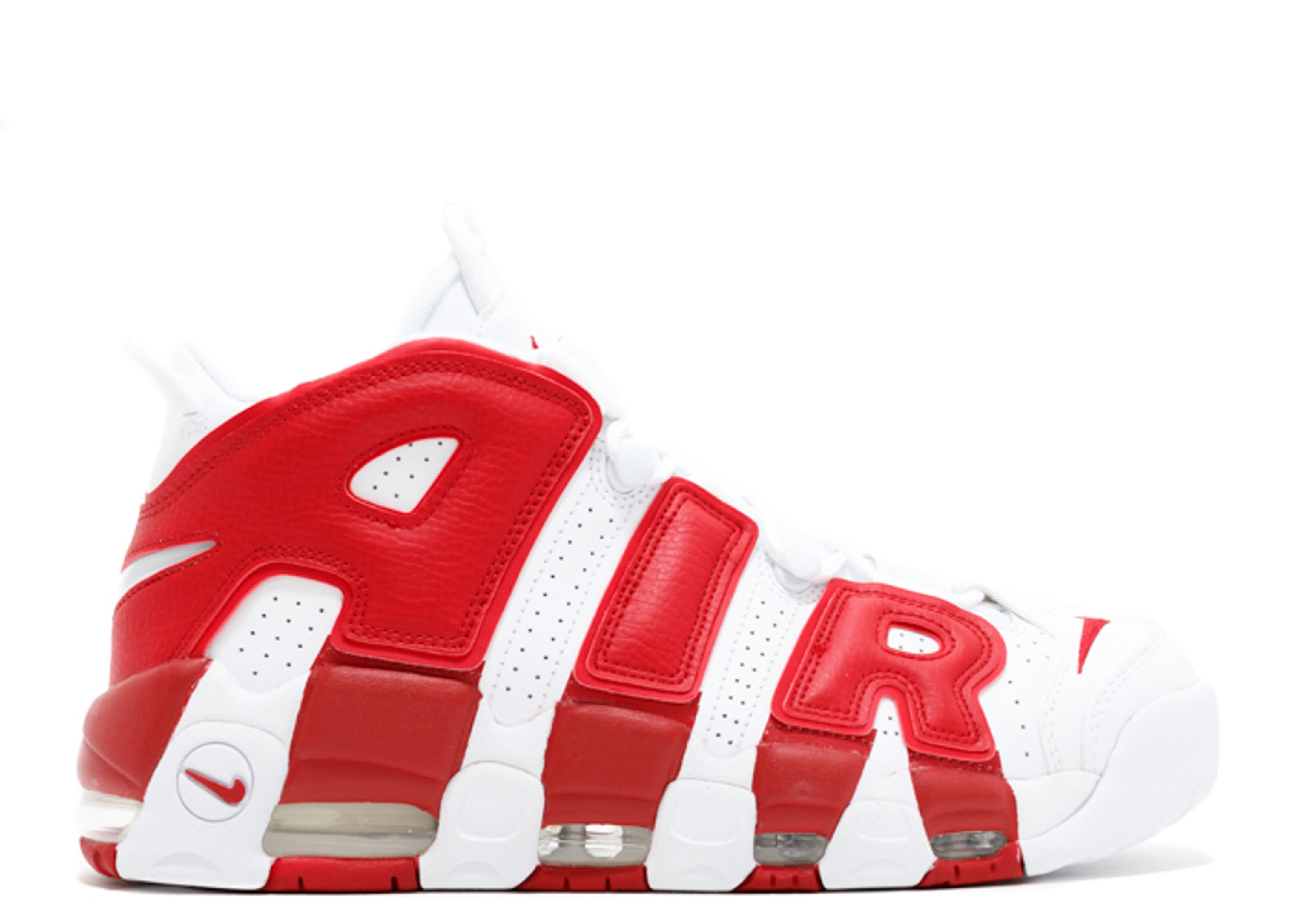nike air uptempo red Shop Clothing 