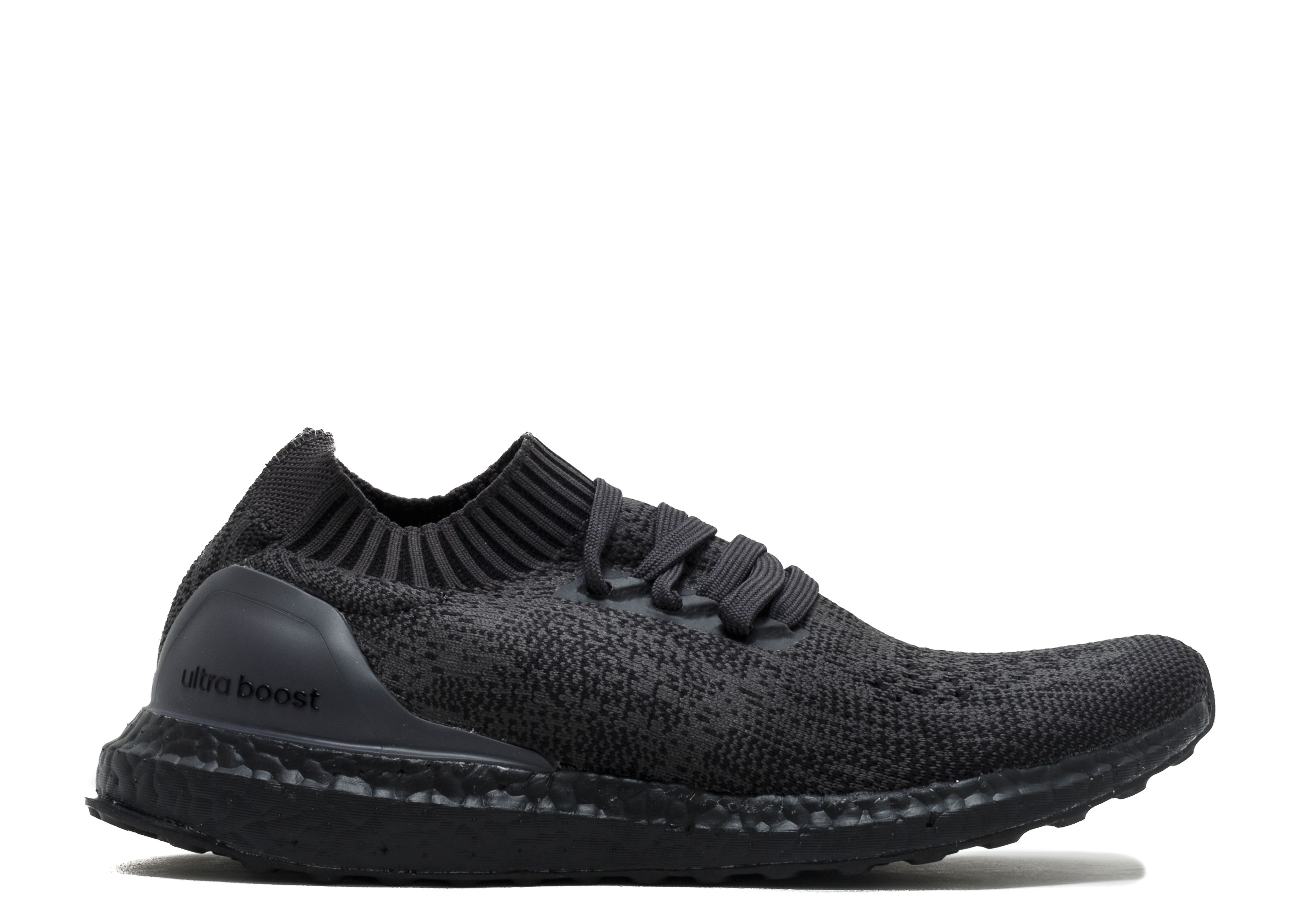 ultra boost uncaged black and white