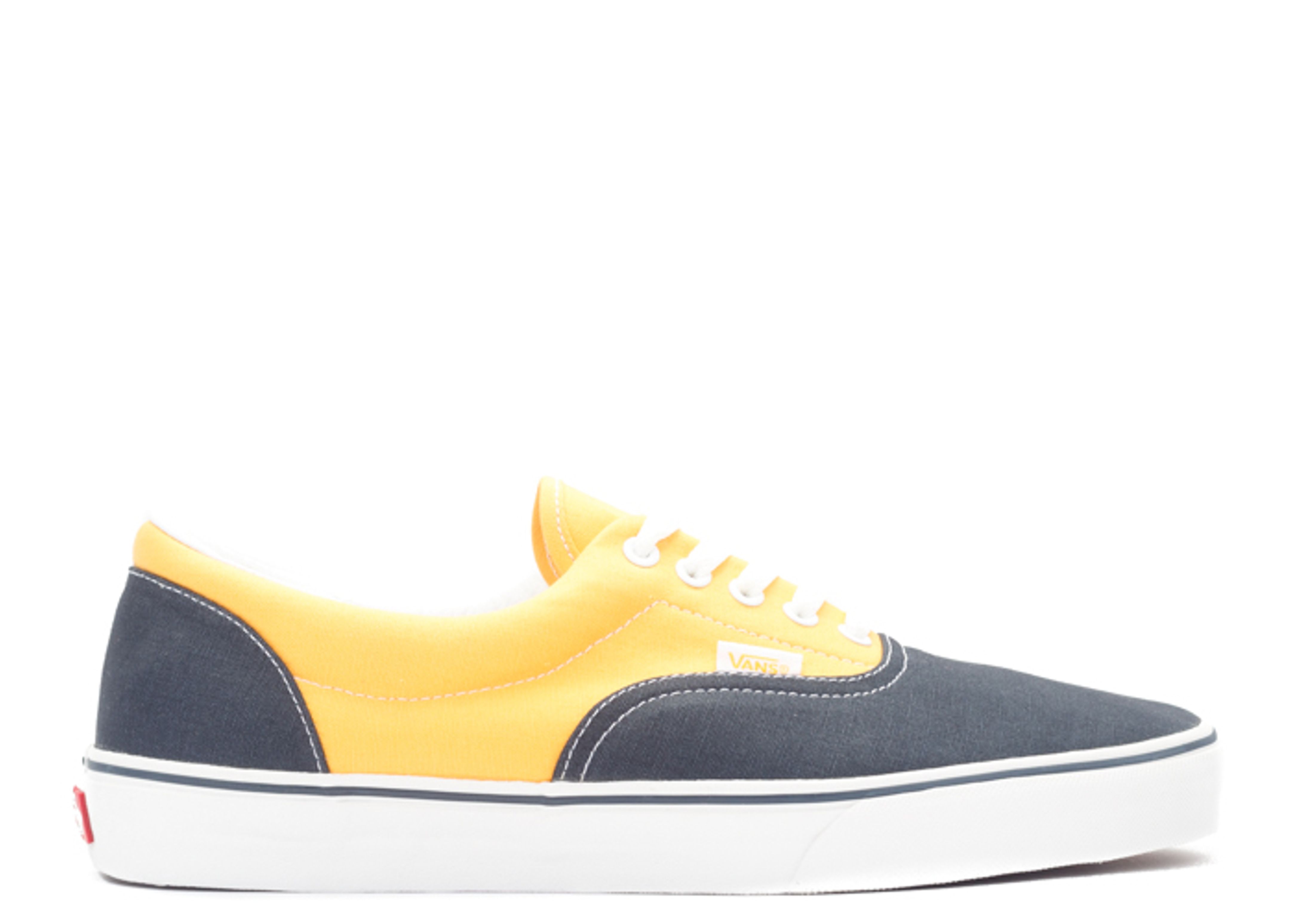 navy blue and gold vans