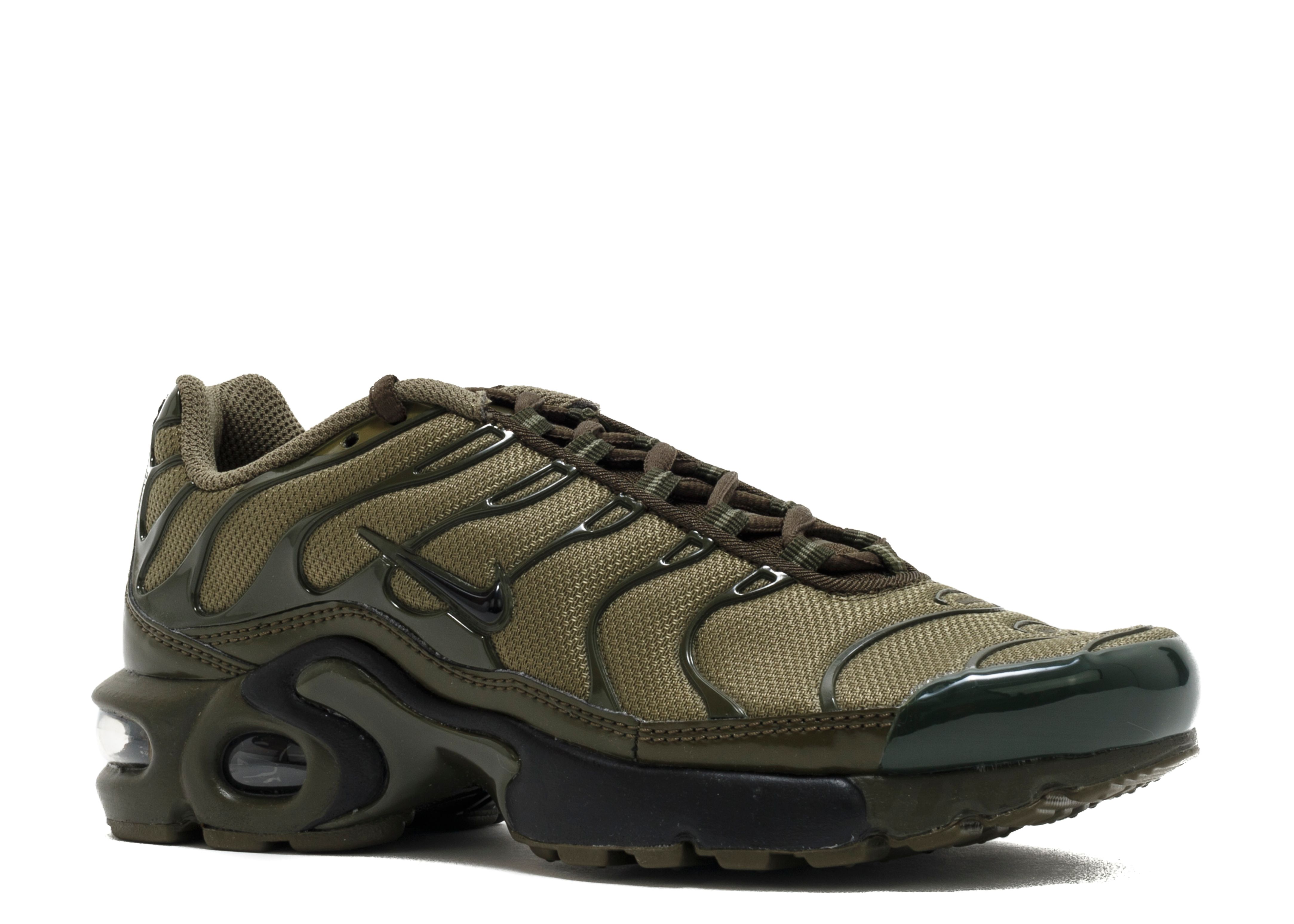 nike air max plus gs tn tuned cargo olive green
