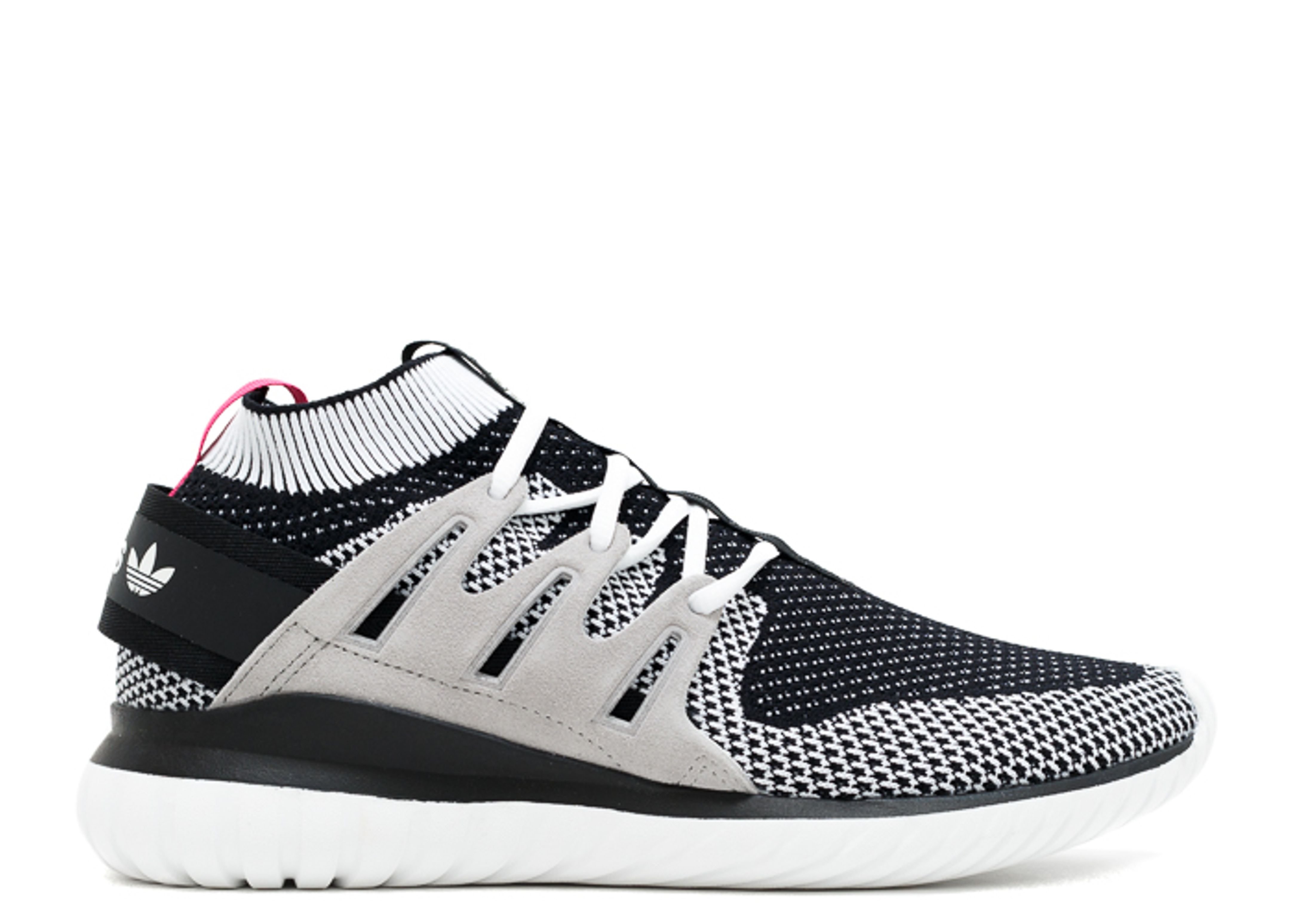 A Charcoal Colorway Of The adidas Tubular Radial