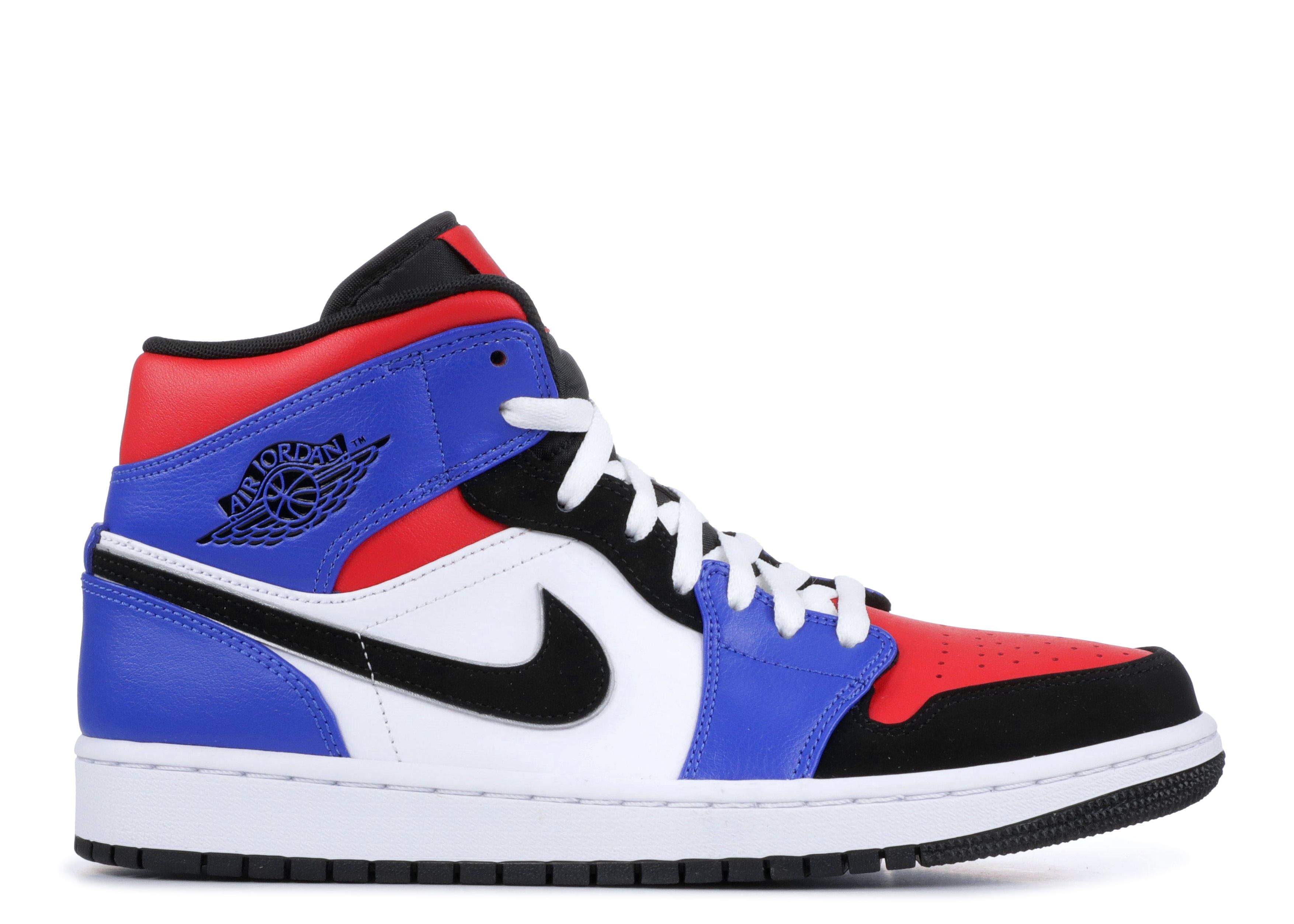 red white and blue nike retro 1